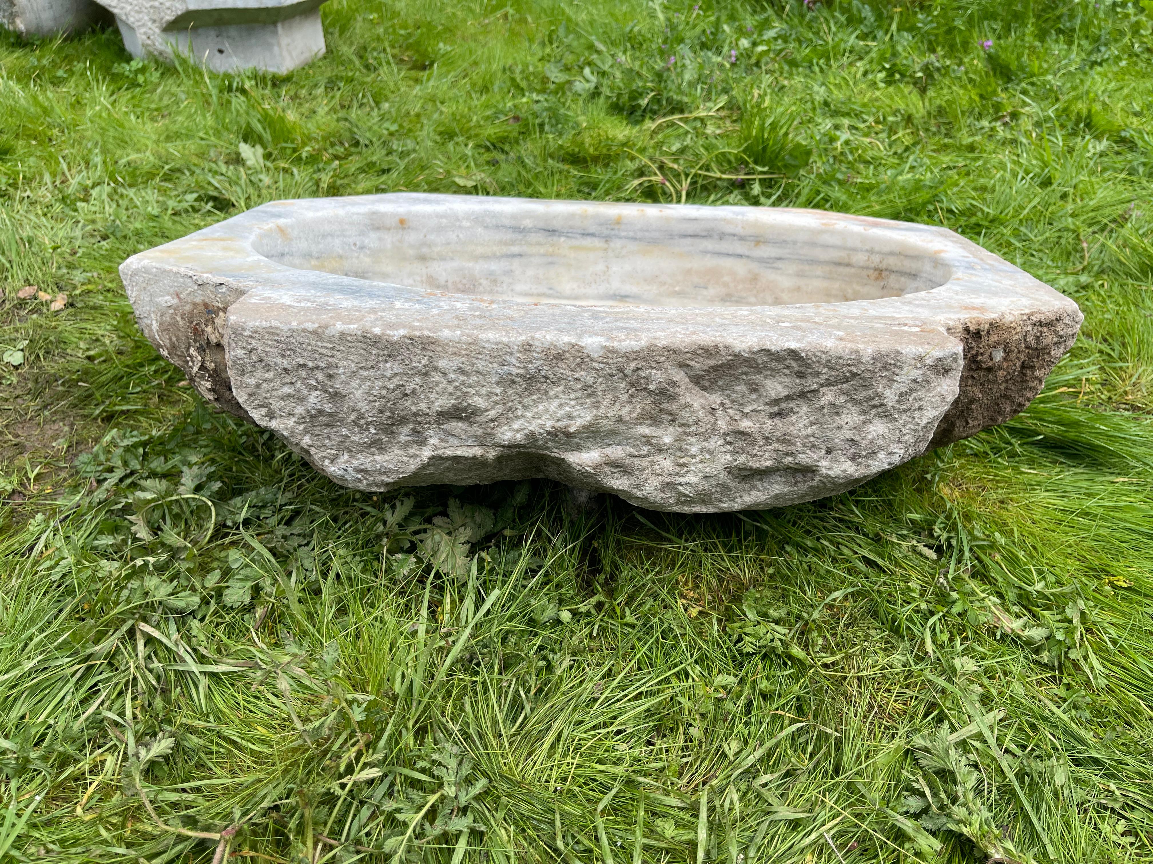 Turc Mermer Lavabo (Lavabo en marbre) en vente