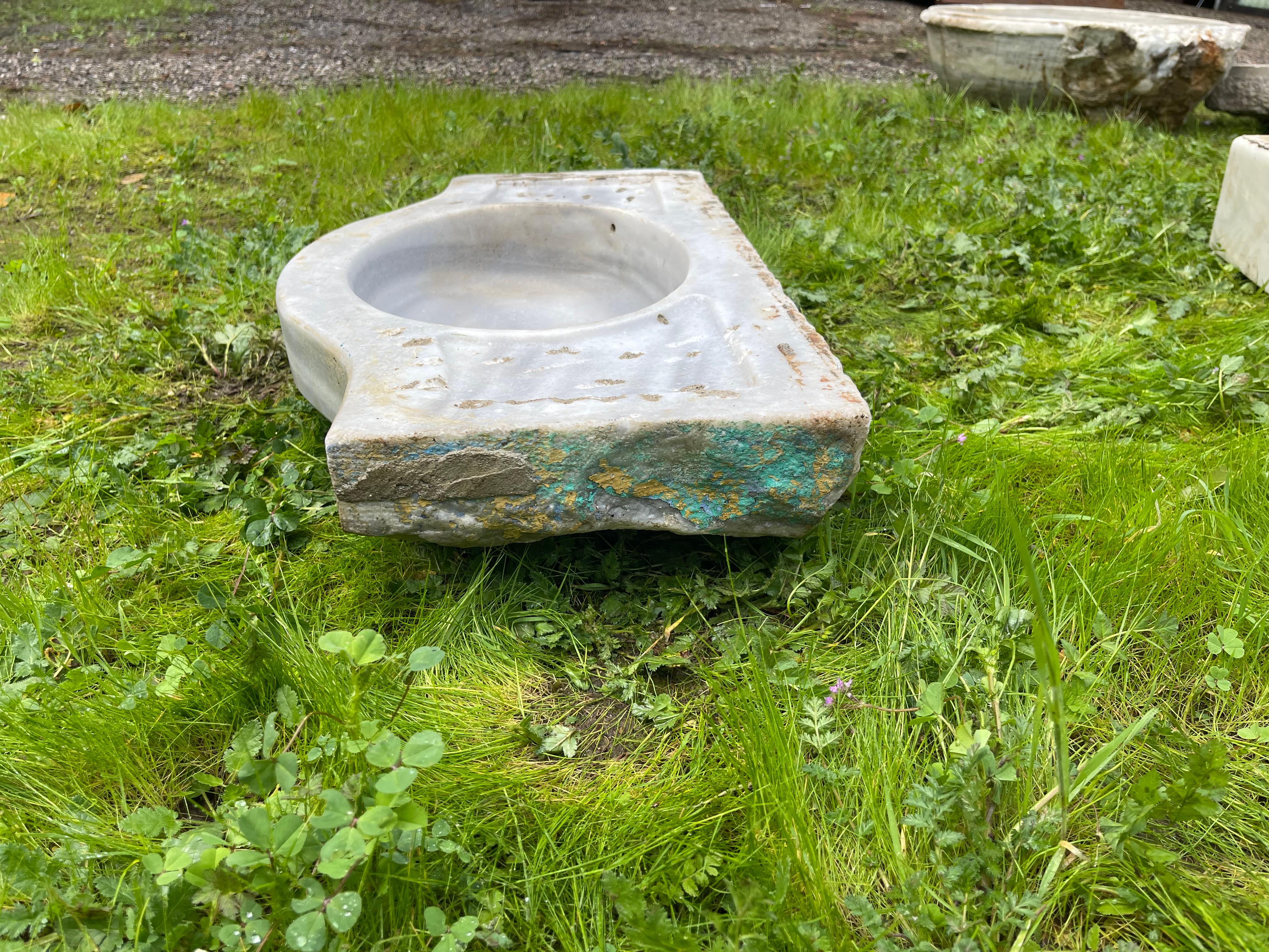 Fait main Mermer Lavabo (Lavabo en marbre) en vente