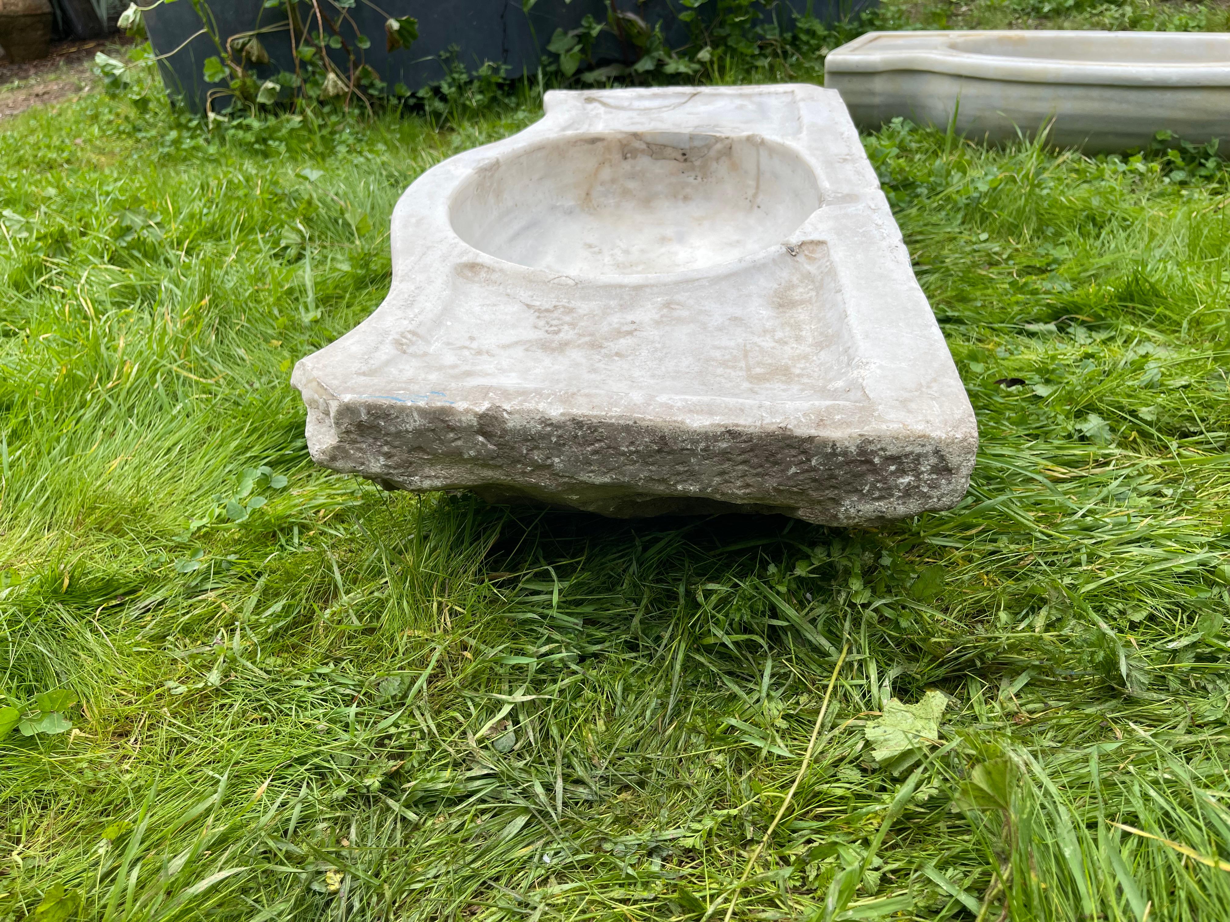 Fait main Mermer Lavabo (Lavabo en marbre) en vente
