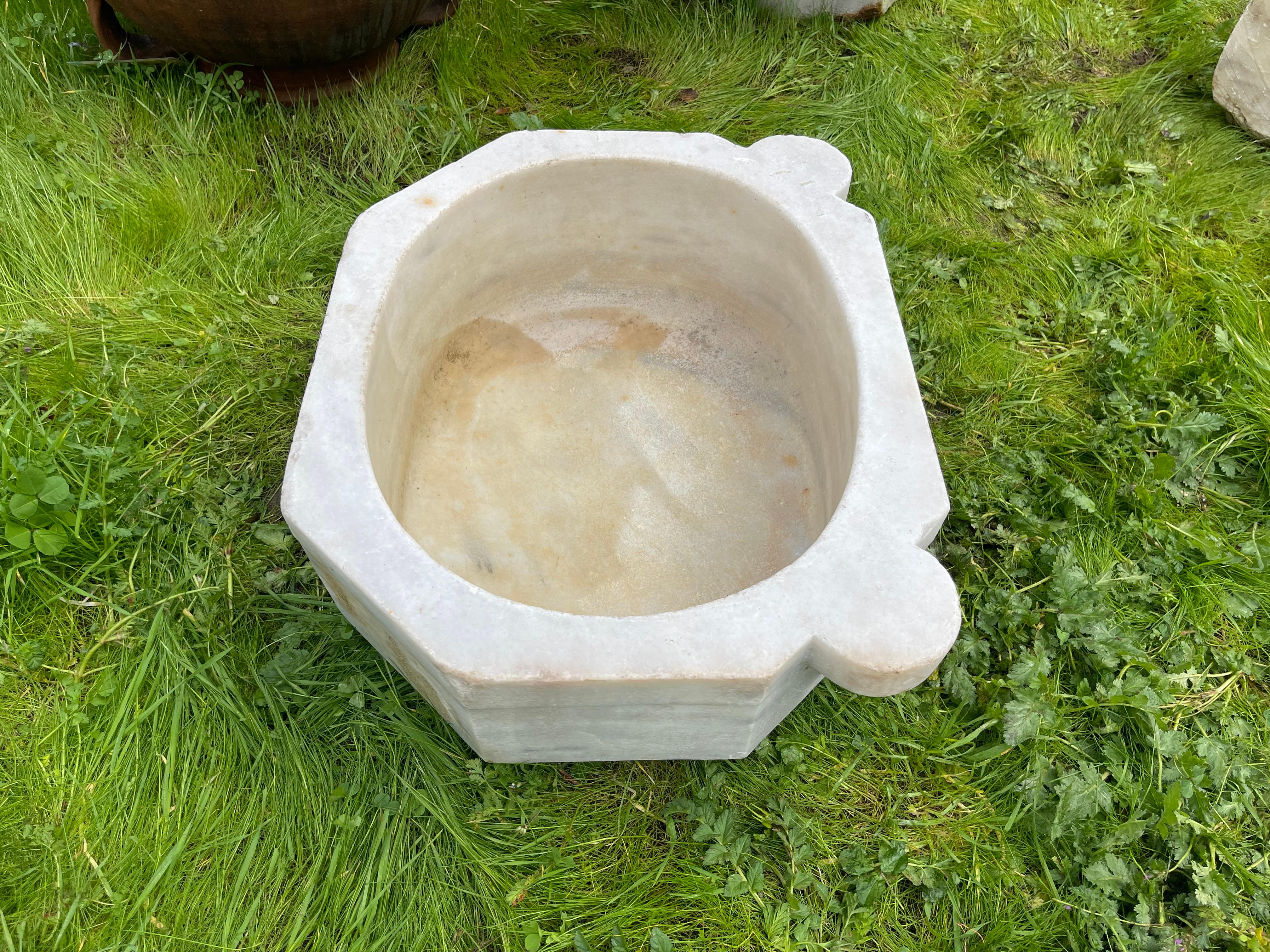 Fait main Mermer Lavabo (Lavabo en marbre) en vente