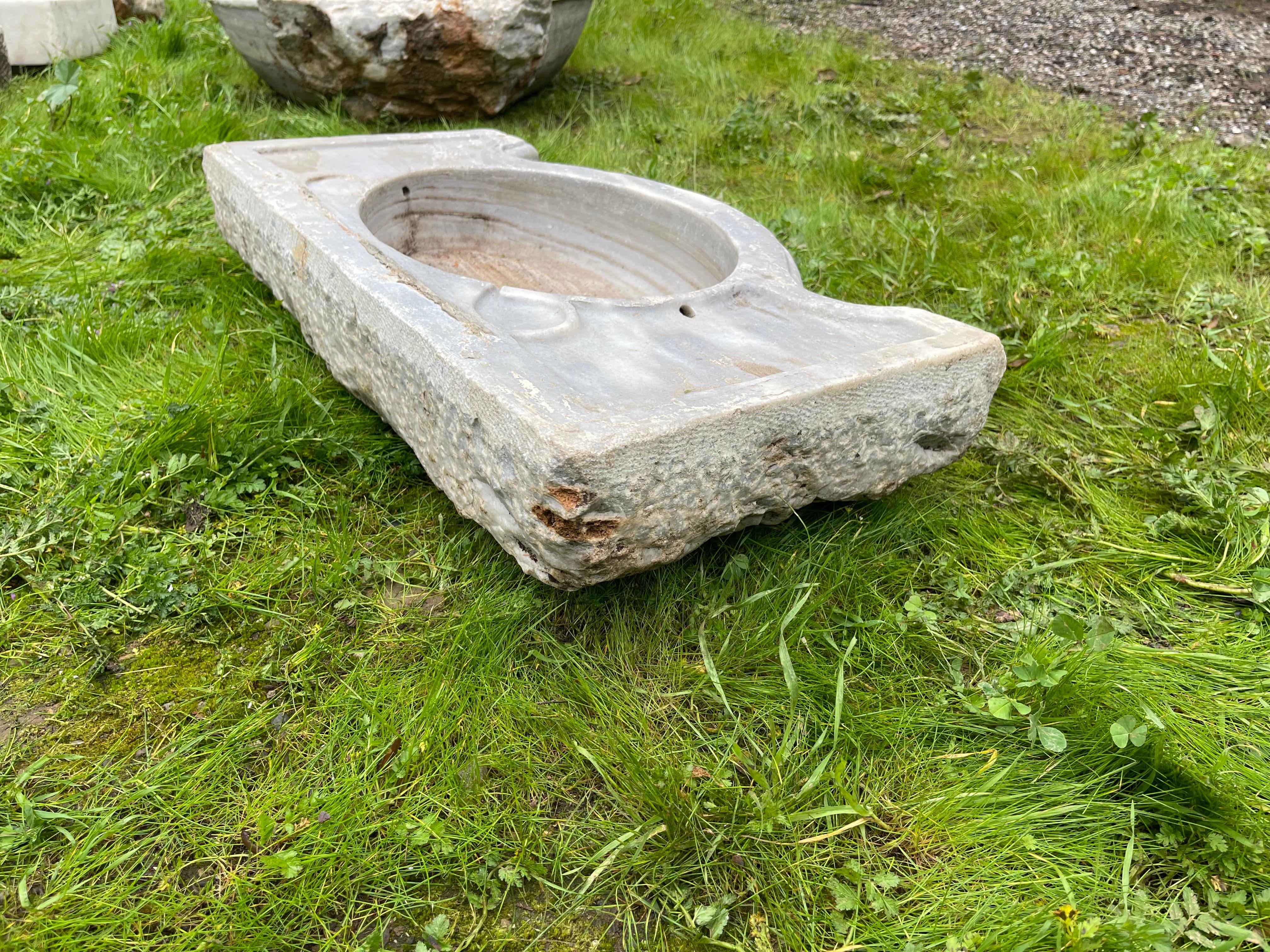 Mermer Lavabo (Lavabo en marbre) en vente 1