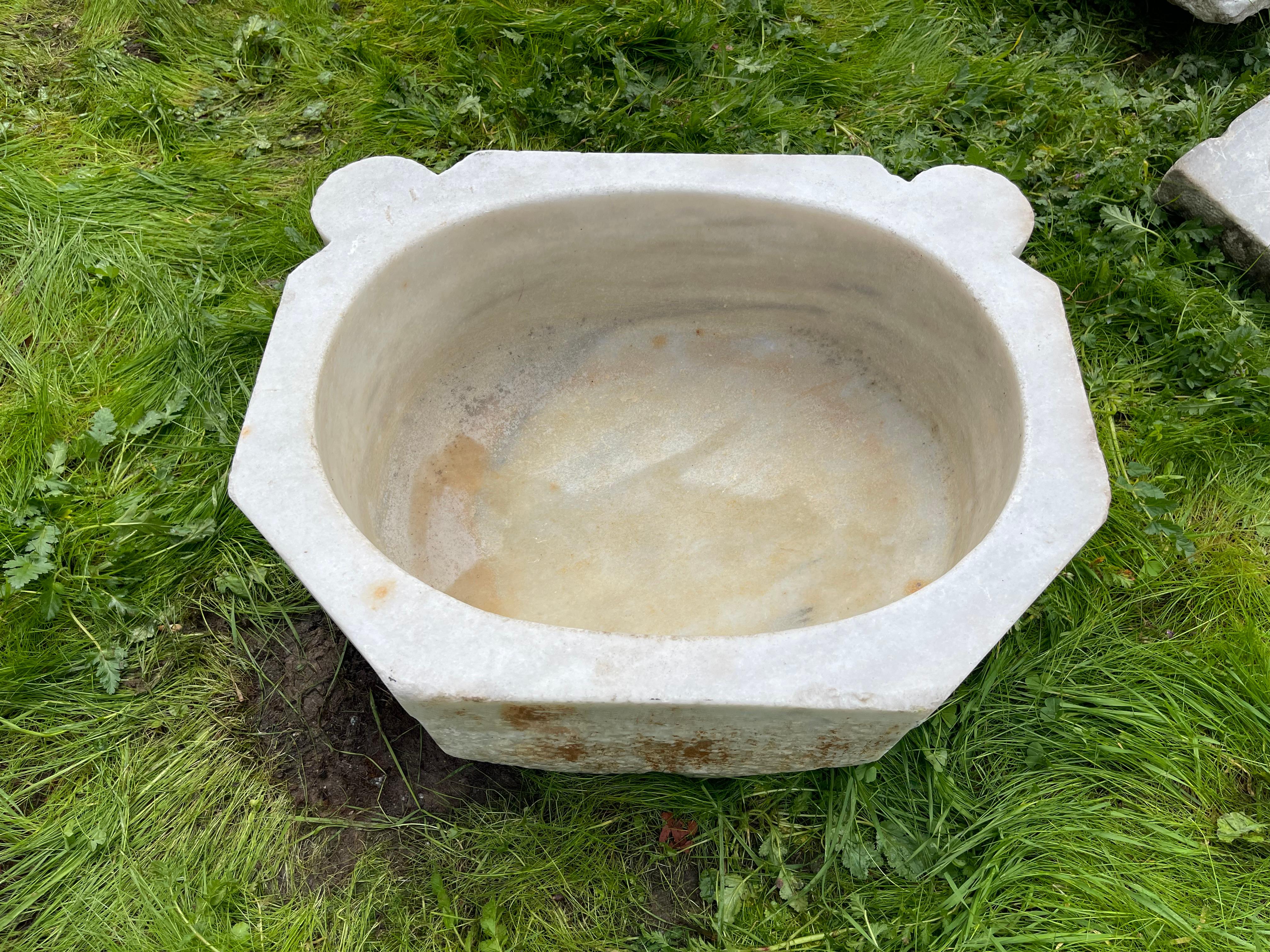 Mermer Lavabo (Lavabo en marbre) en vente 1