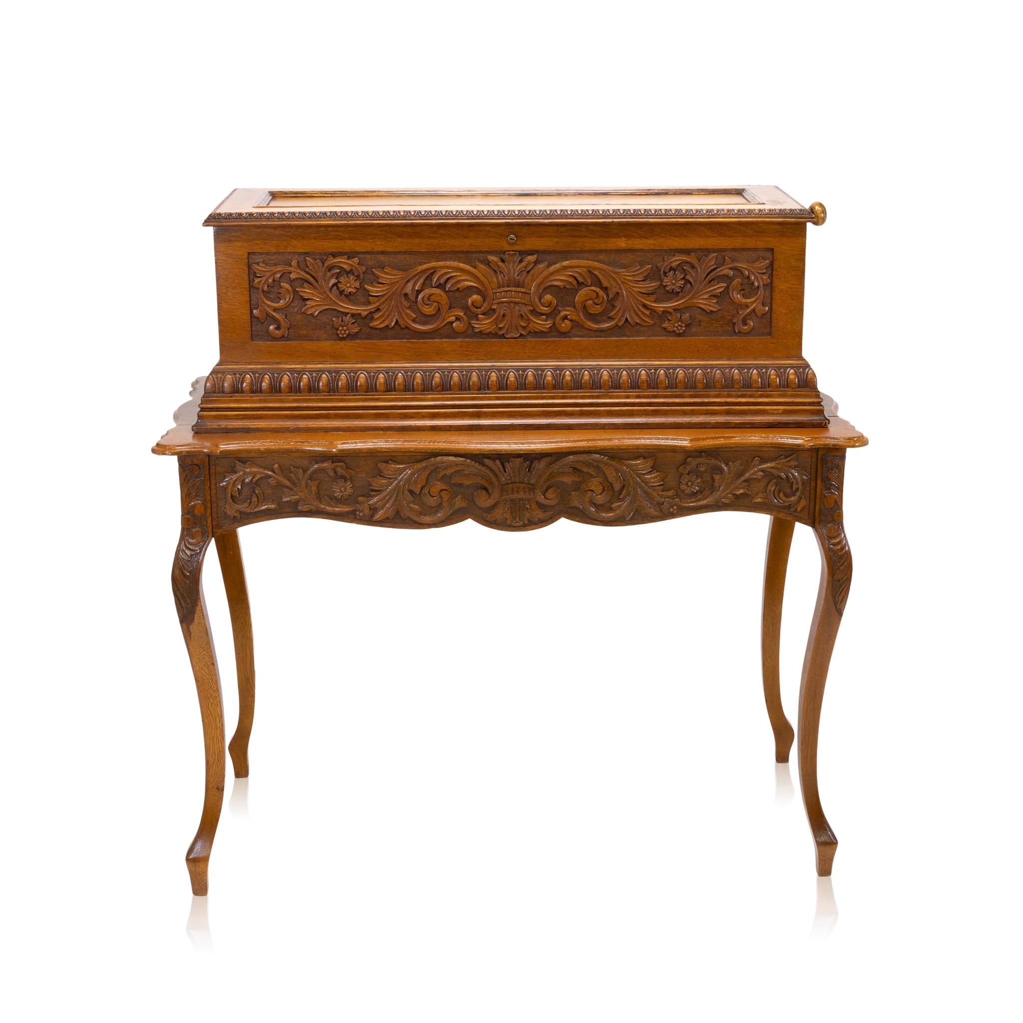 Boîte à musique Mermod Frères en Oak sur Stand en vente 5