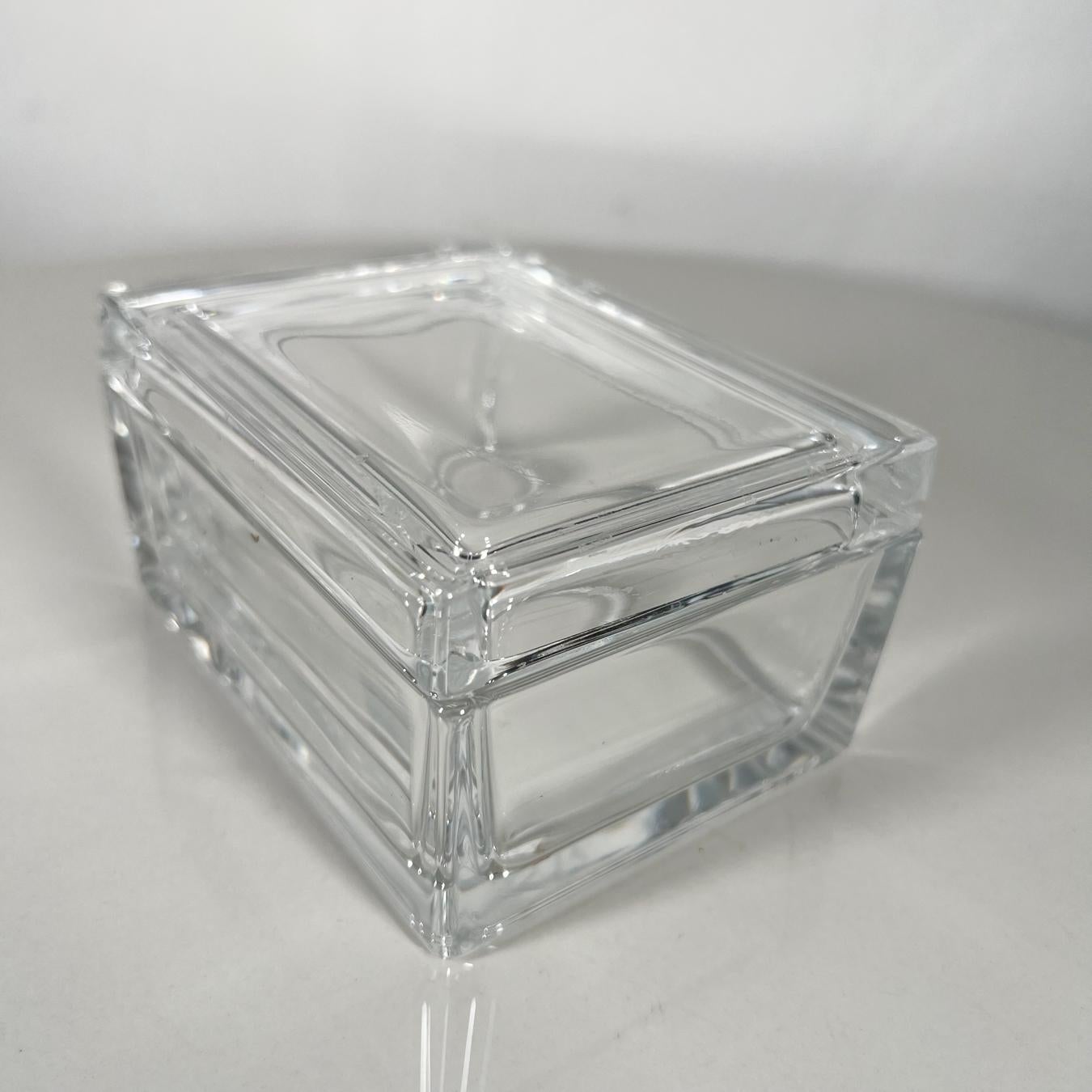 Merrill Lynch Glass Trinket Box 1