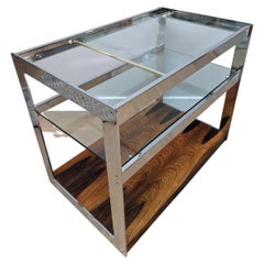 Vintage Merrow Associates 'The Ayrton - 375R - Drinks cocktail trolley side table