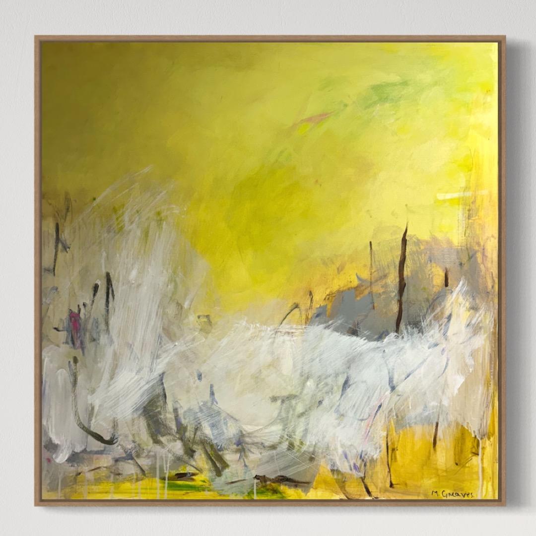 Abstract Painting de Merryl Greaves - Memoria desvanecida
