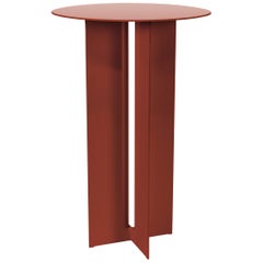 Table de café Mers en aluminium ocre