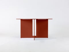 Mers Coffee Table in Ochre Aluminum