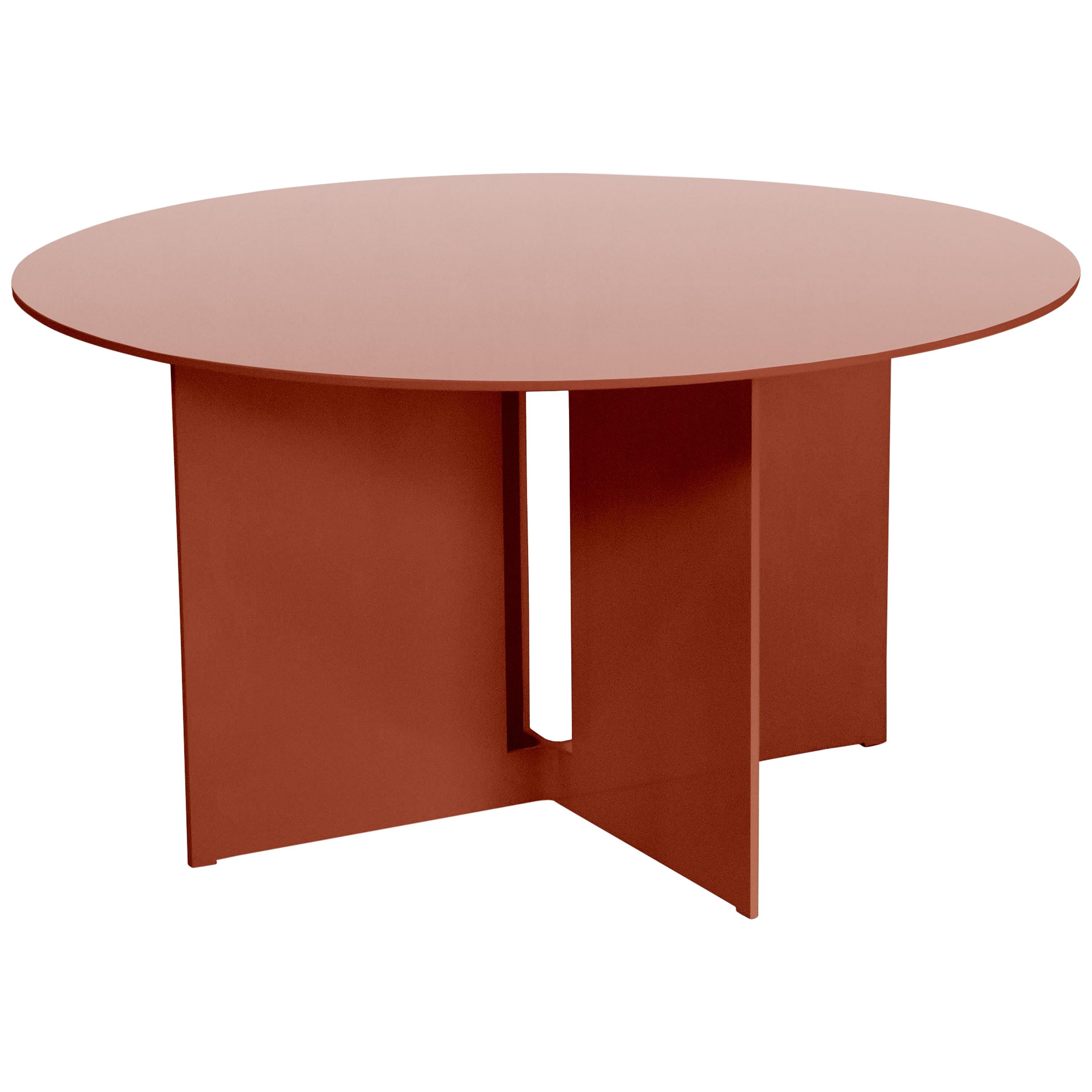 Mers Coffee Table in Ochre Aluminum 