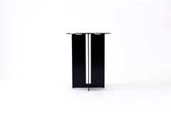 Table d'appoint Mers en aluminium noir
