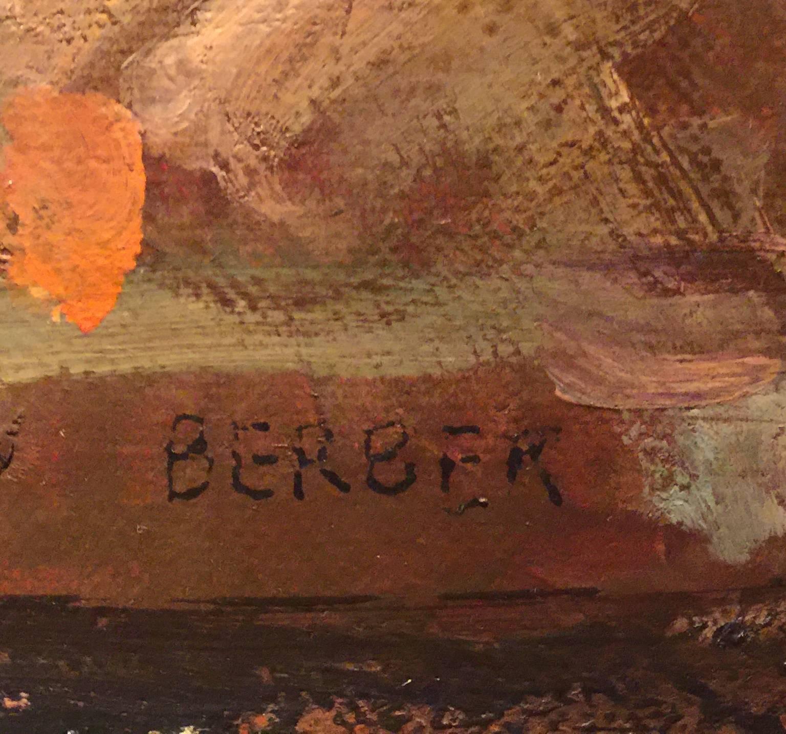 A Gift From Dubrovnik - Abstract Painting by Mersad Berber