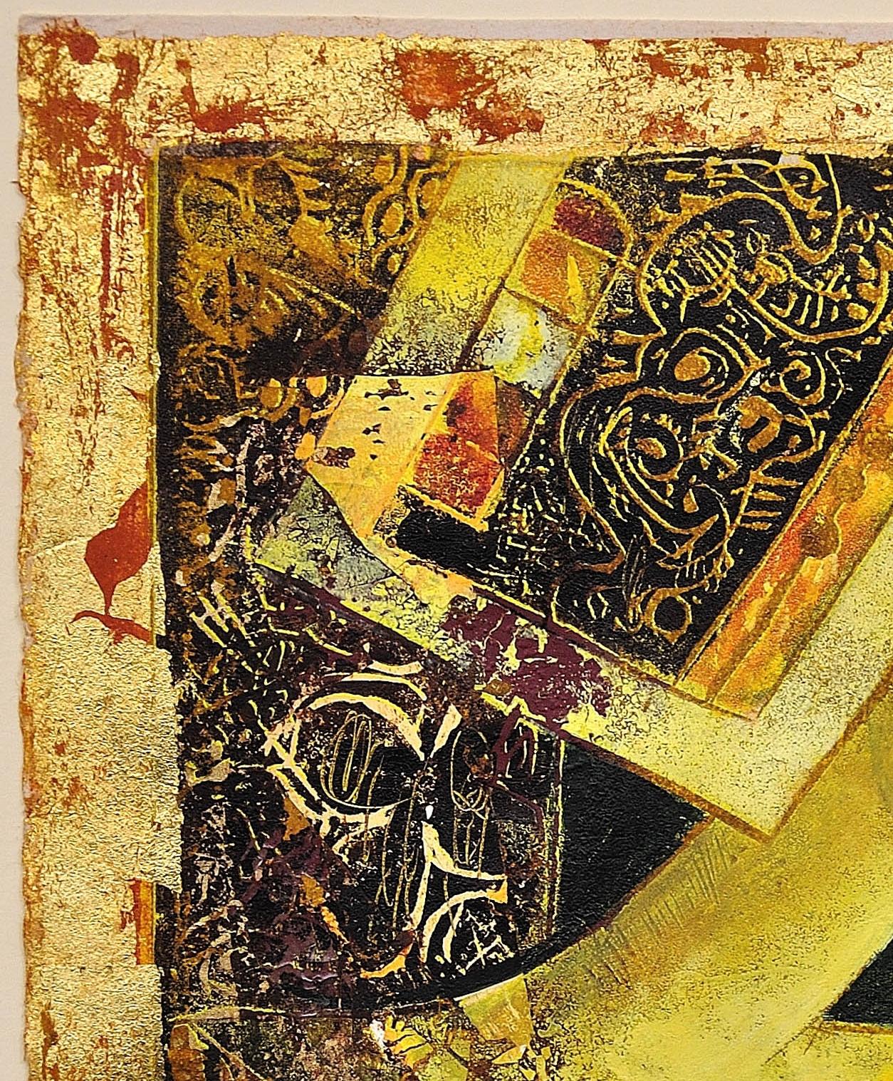 Girl with a Lute. 1969. Oil Painting & Gold Leaf. Djevojka sa Lutnjom. Byzantine 9