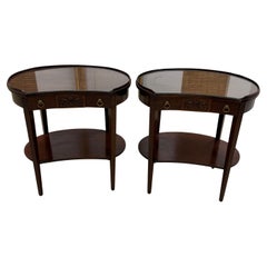 Mersman 1920's antique  tables with a drawers
