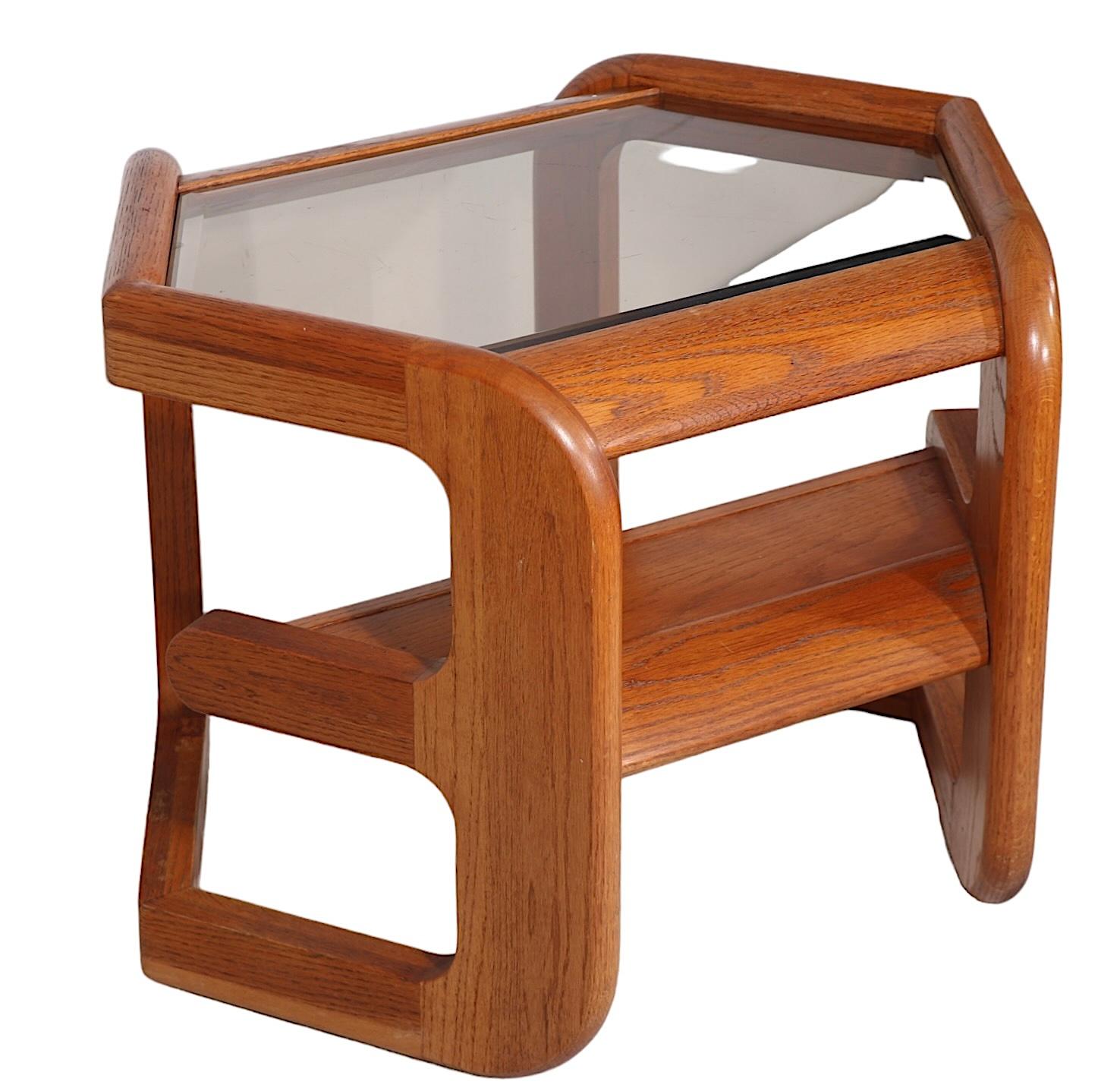 Table d'appoint Mersman conçue par Lou Hodges pour Mersman vers les années 1970 en vente 6