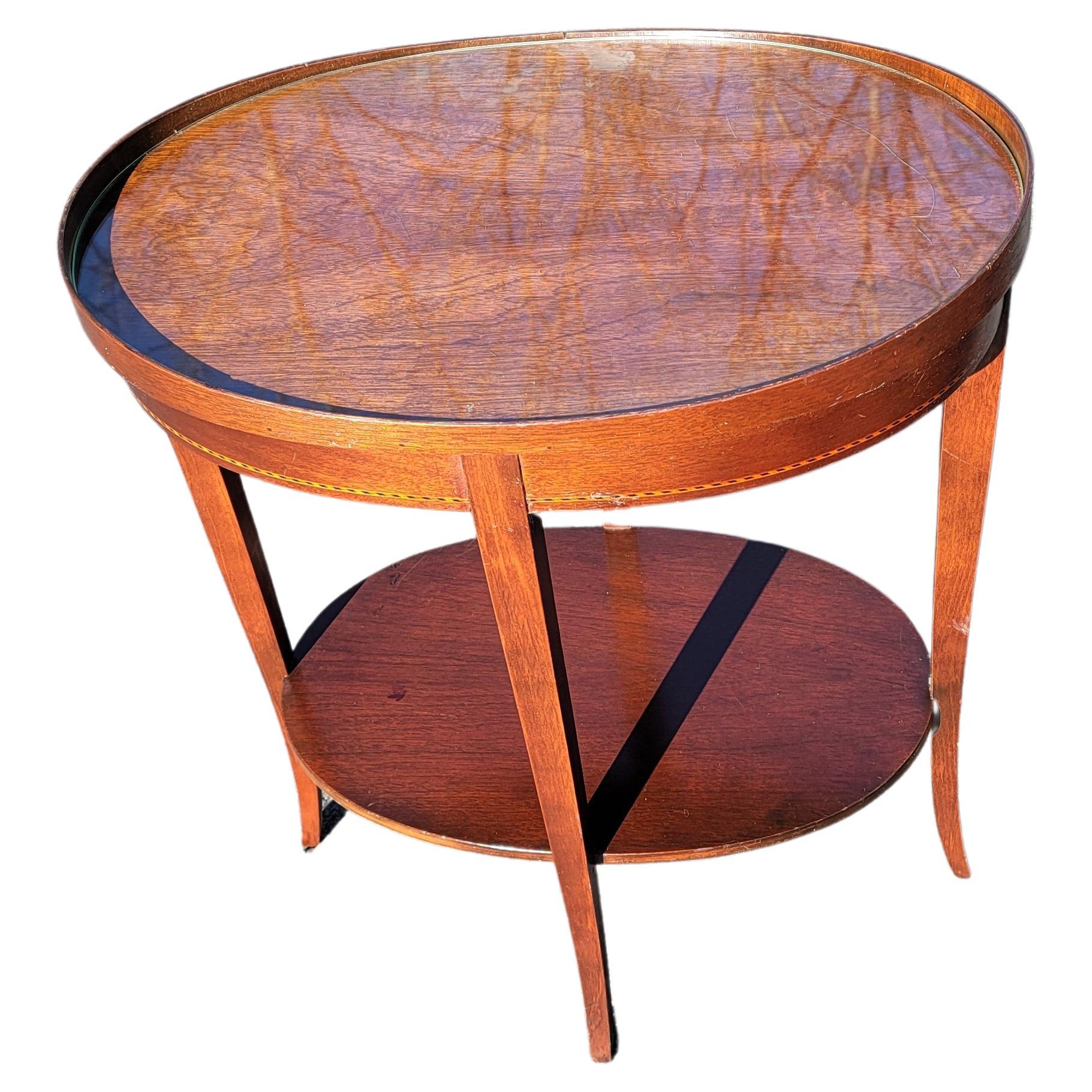 mersman oval coffee table