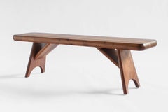 Merton Bench in Walnut