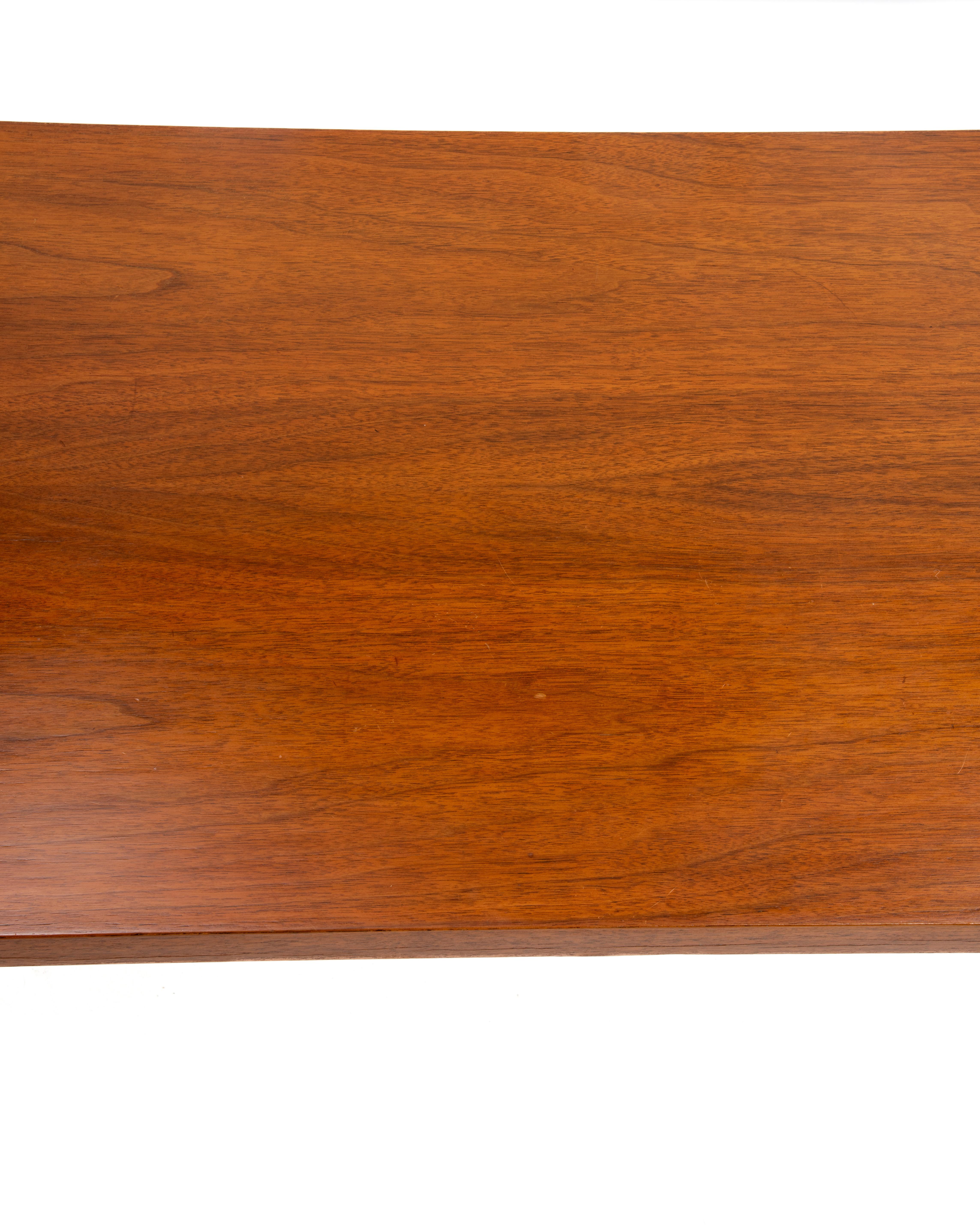Merton Gershun American of Martinsville X Inlaid Walnut Coffee Table 5