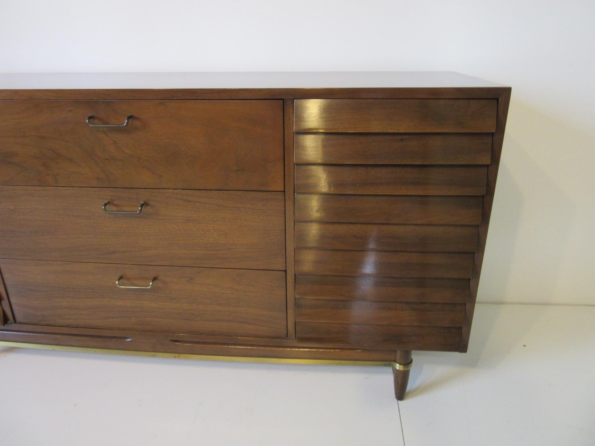 Mid-Century Modern Merton Gershun Dresser for American of Martinsville