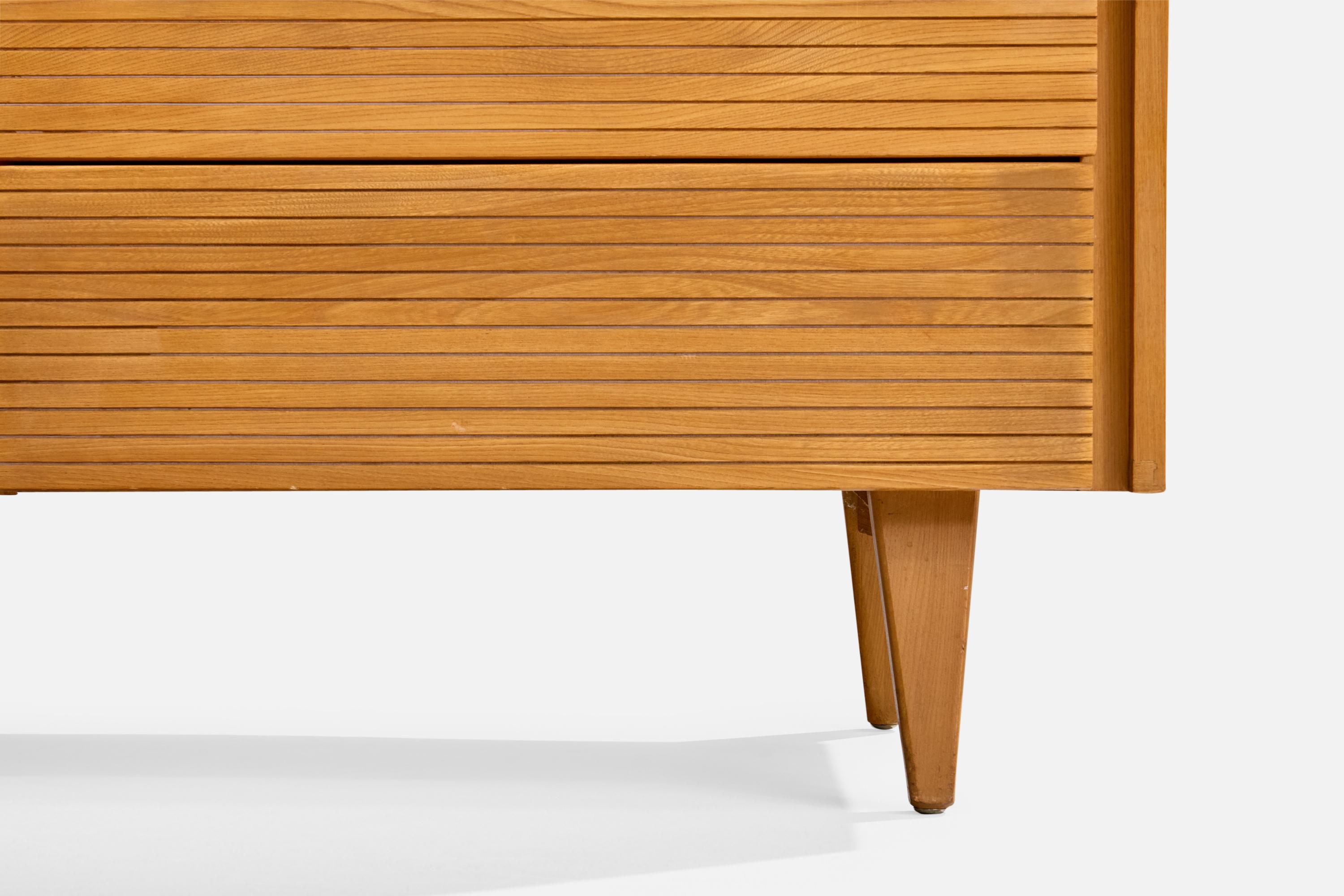 Metà XX secolo Merton Gershun, Comò, Oak, USA, anni '50 in vendita