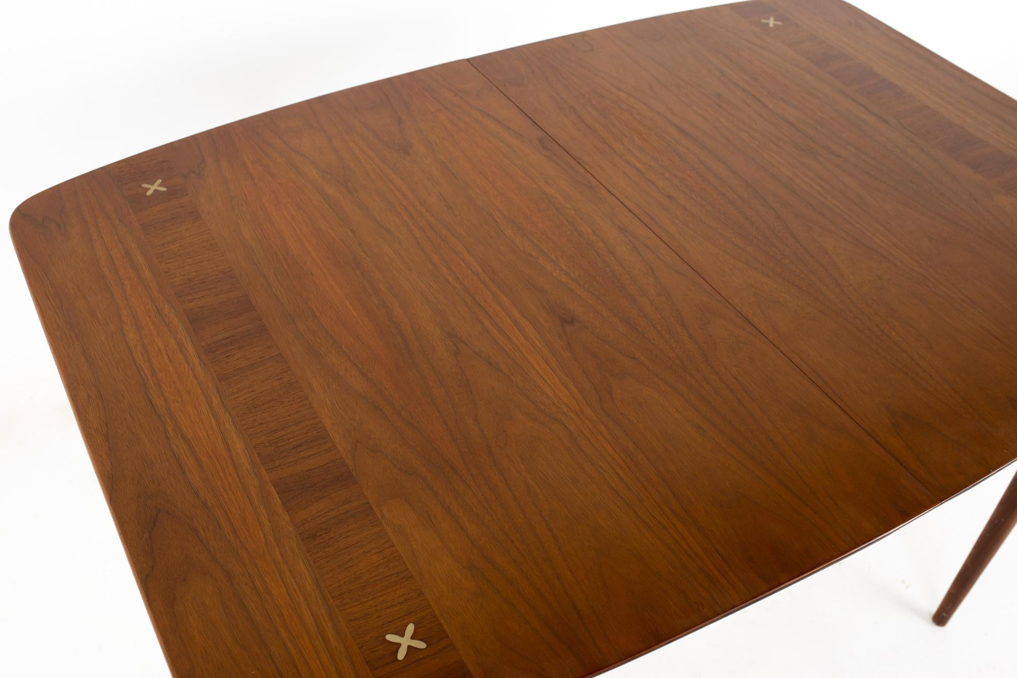 Late 20th Century Merton Gershun for American of Martinsville Dania Mid-Century Dining Table