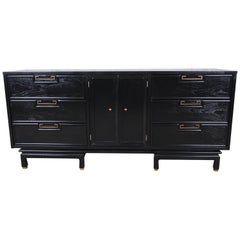 Merton Gershun for American of Martinsville Hollywood Regency Triple Dresser
