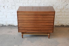 Merton Gershun for American of Martinsville Louvered Front Server or Small Chest