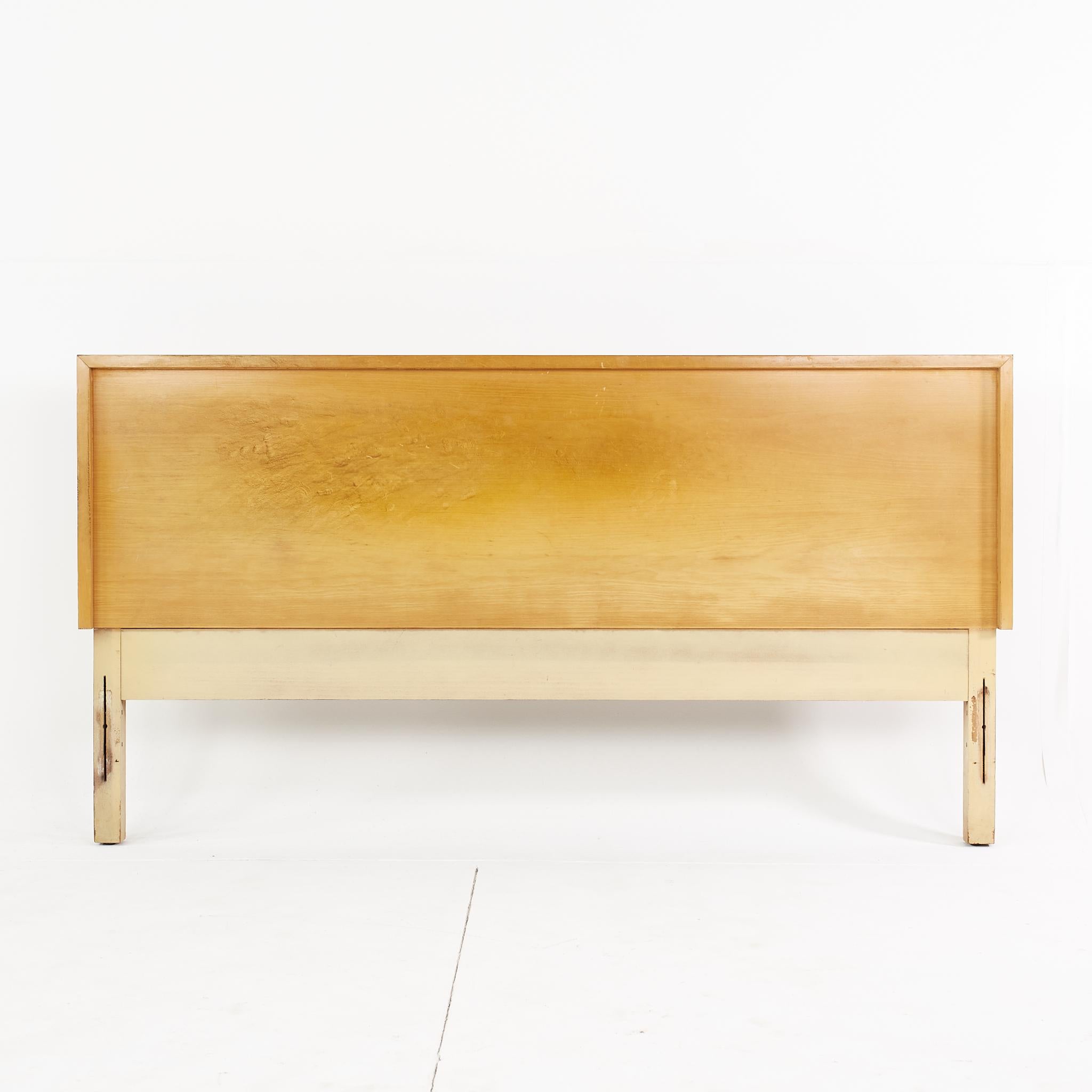 Merton Gershun for American of Martinsville Mid Century Urban Suburban full headboard

This headboard measures: 58 wide x 2 deep x 31 inches high

All pieces of furniture can be had in what we call restored vintage condition. That means the