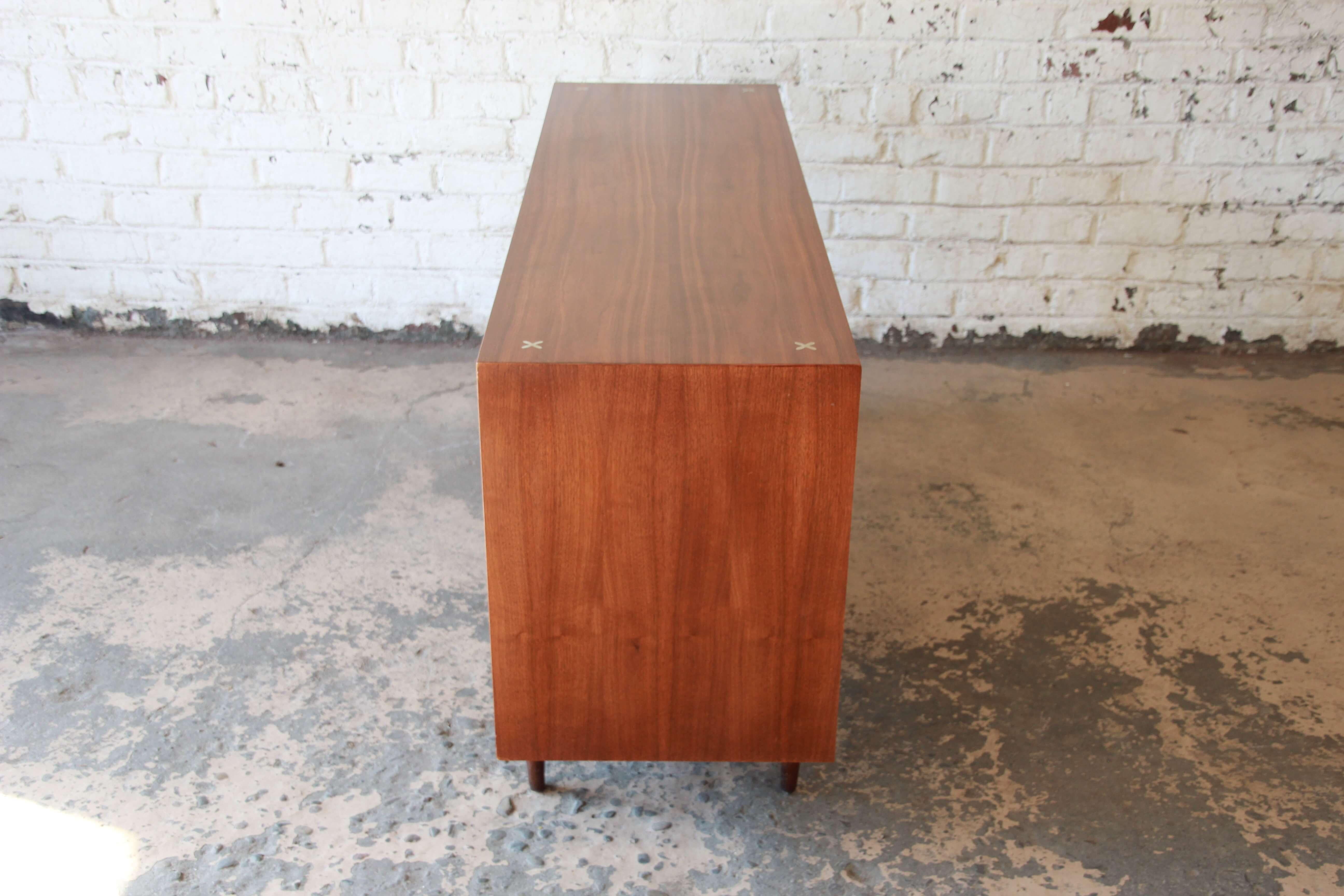 Merton Gershun for American of Martinsville Mid-Century Modern Walnut Dresser 1