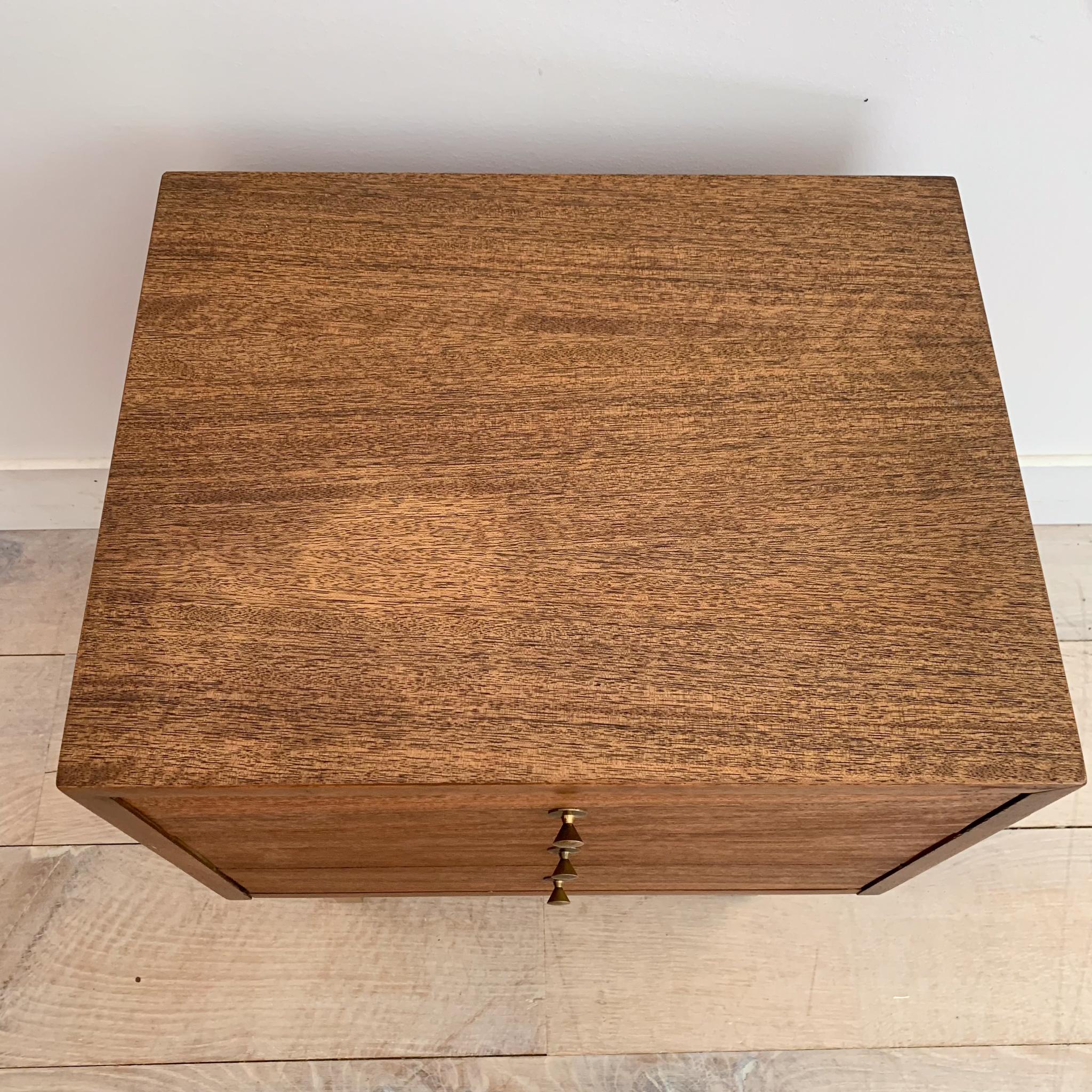 Mid-Century Modern Merton Gershun for American of Martinsville Nightstand/Chest of Drawers
