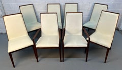 Merton Gershun for Dillingham "Esprit" Mid-Century Walnut Dining Chairs