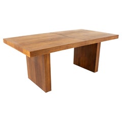 Merton Gershun for Dillingham Mid Century Esprint Walnut Dining Table