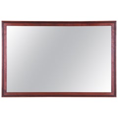 Merton Gershun for Dillingham Mid-Century Modern Walnut Framed Wall Mirror