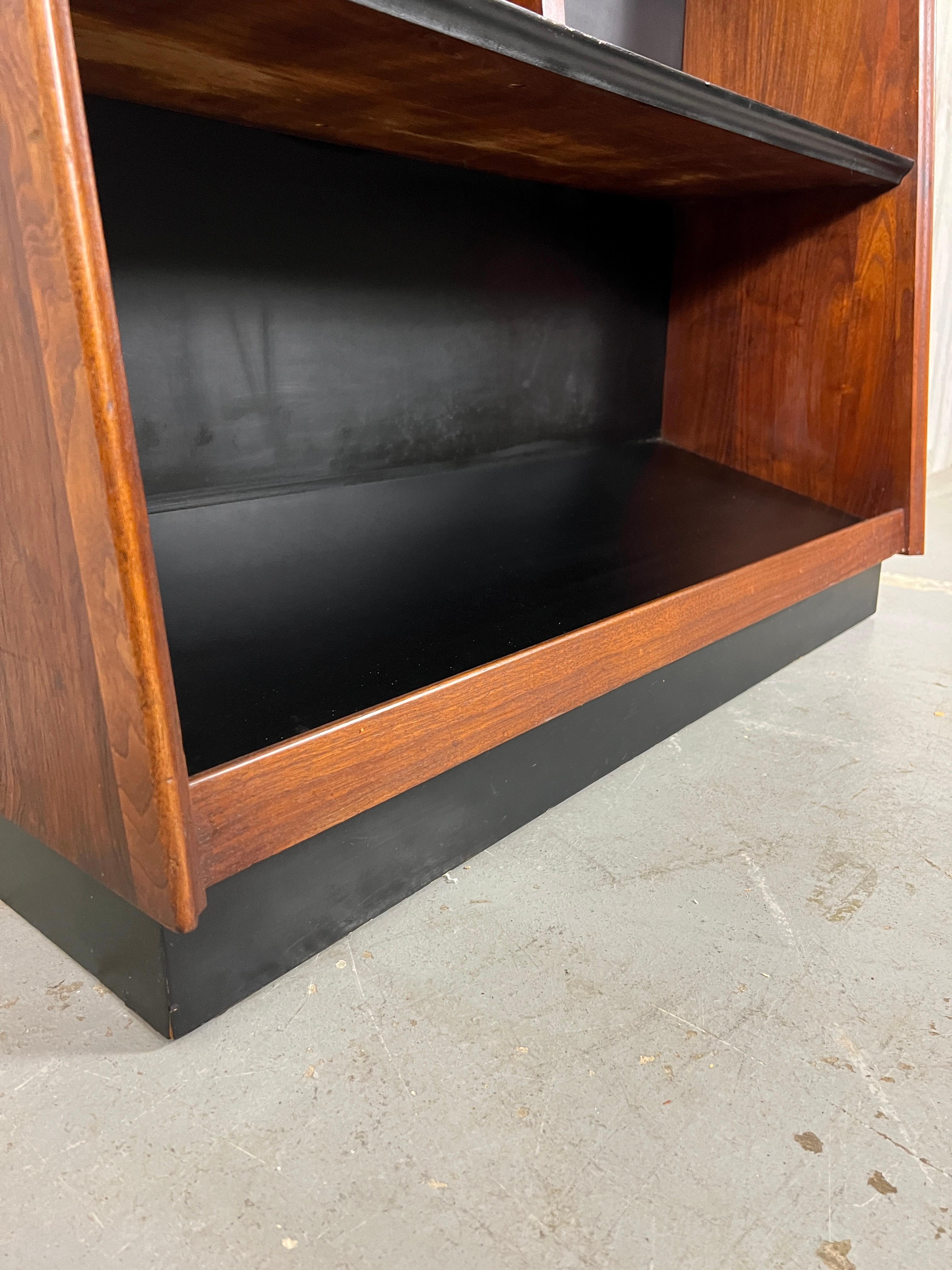  Merton Gershun for Dillingham Wedge Shaped Bookcase For Sale 2
