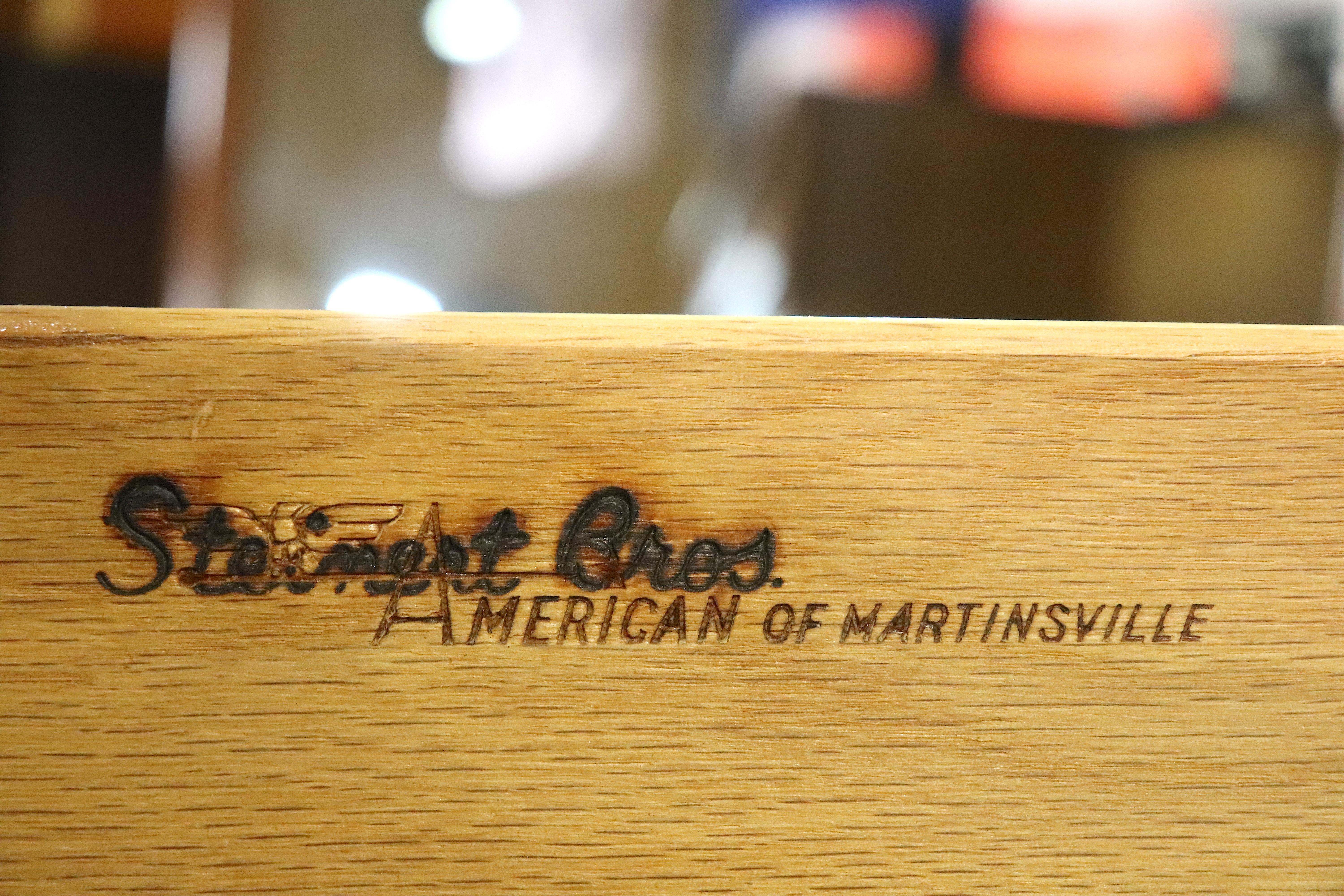 Walnut Merton Gershun Gentleman's Chest for American of Martinsville For Sale