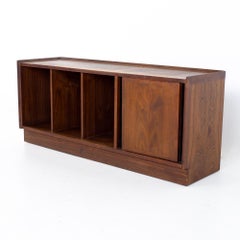 Merton Gurshun Dillingham Esprit Mid Century Record Cabinet Bench