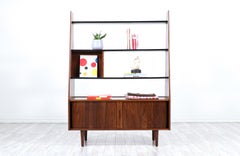 Merton L. Gershun Pyramid Bookshelf with Tambour-Doors for Dillingham