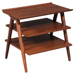 Merton L. Gershun Pyramid Tier Side Table for American of Martinsville