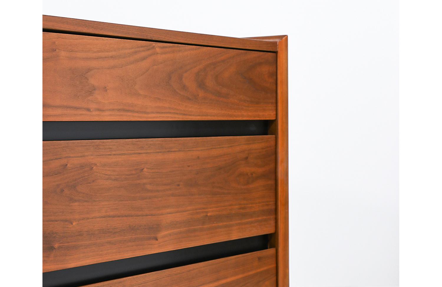 Merton L. Gershun Walnut Dresser for Dillingham 3