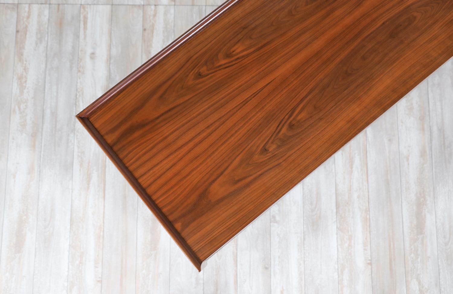 Mid-20th Century Merton L. Gershun Walnut Dresser for Dillingham