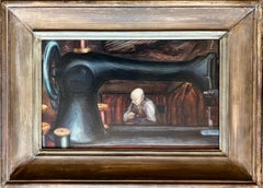 "Tailor" WPA Scena americana Realismo sociale Modernismo Mid Century Moda moderna