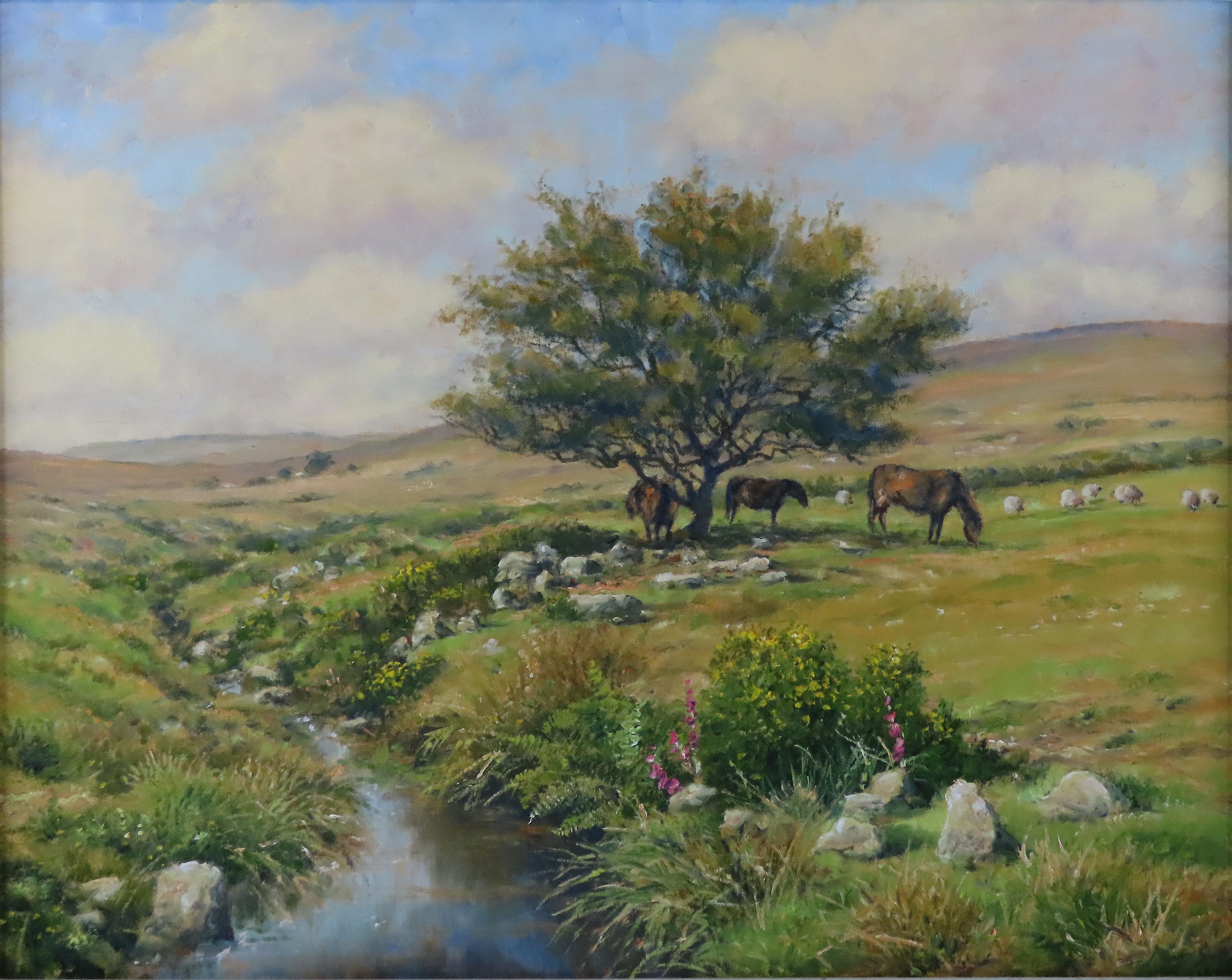 Olio originale su tela. Mervyn Goode, 
