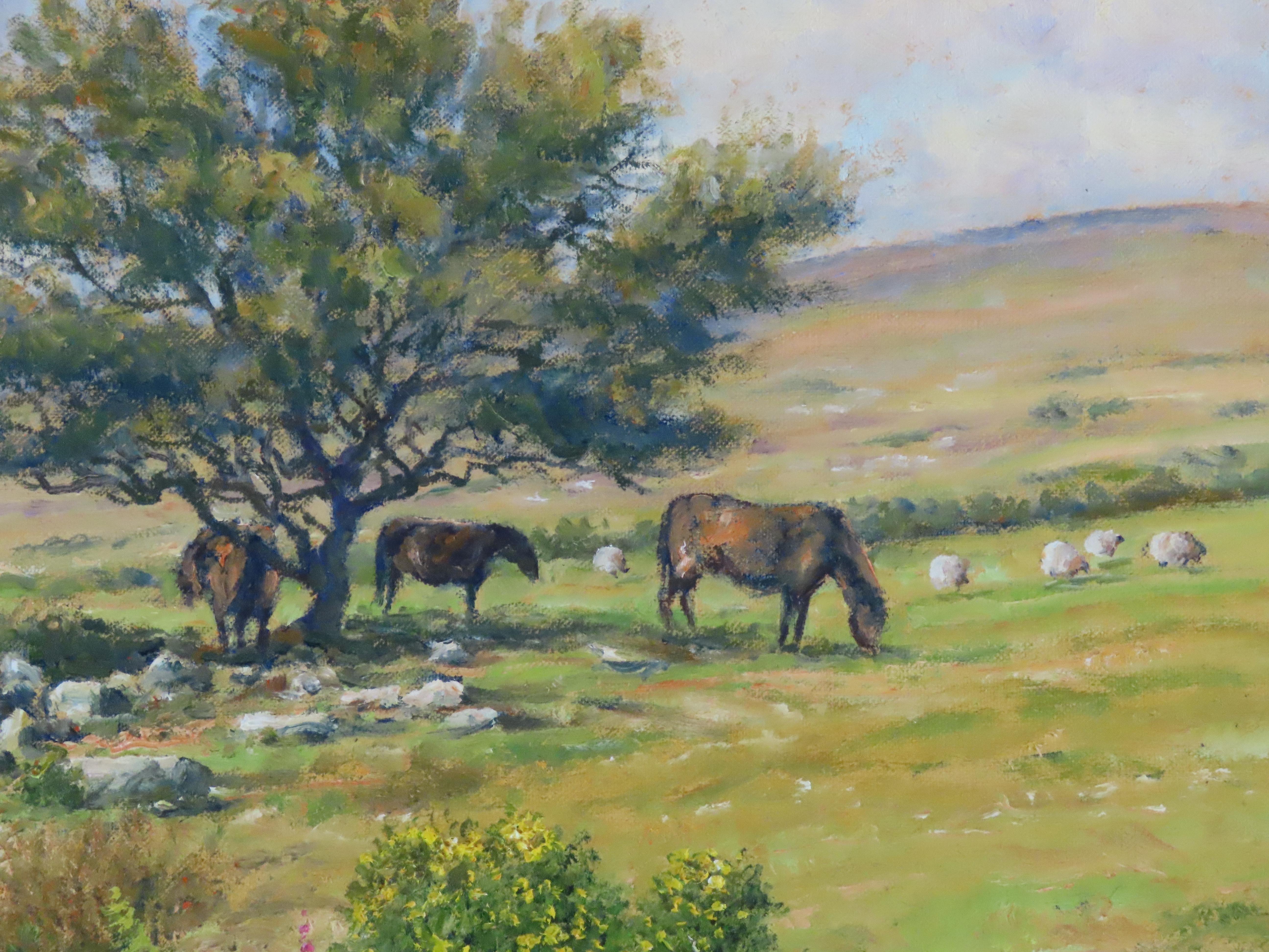 Olio originale su tela. Mervyn Goode, 
