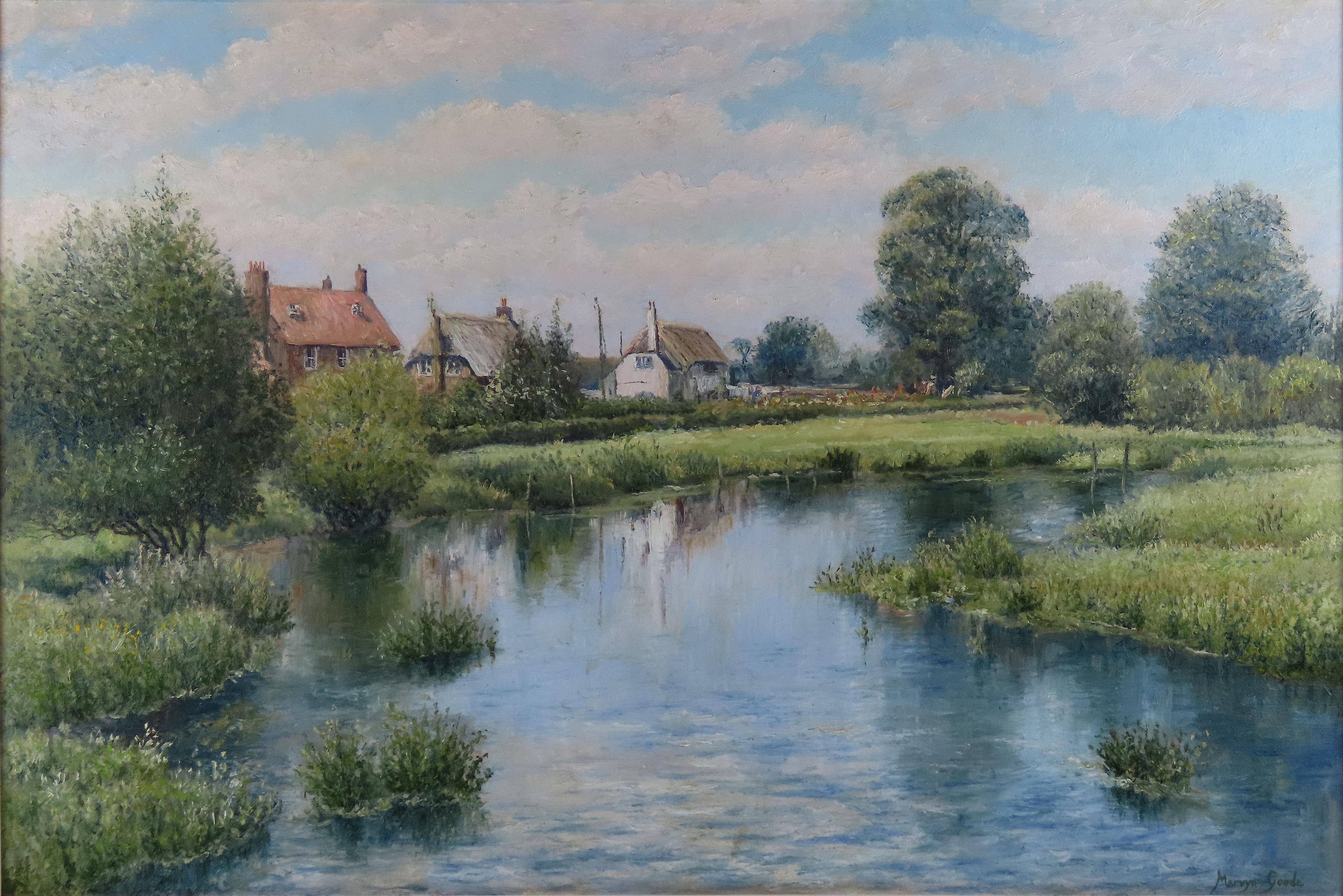 Original Oil on Canvas, Mervyn Goode. 
