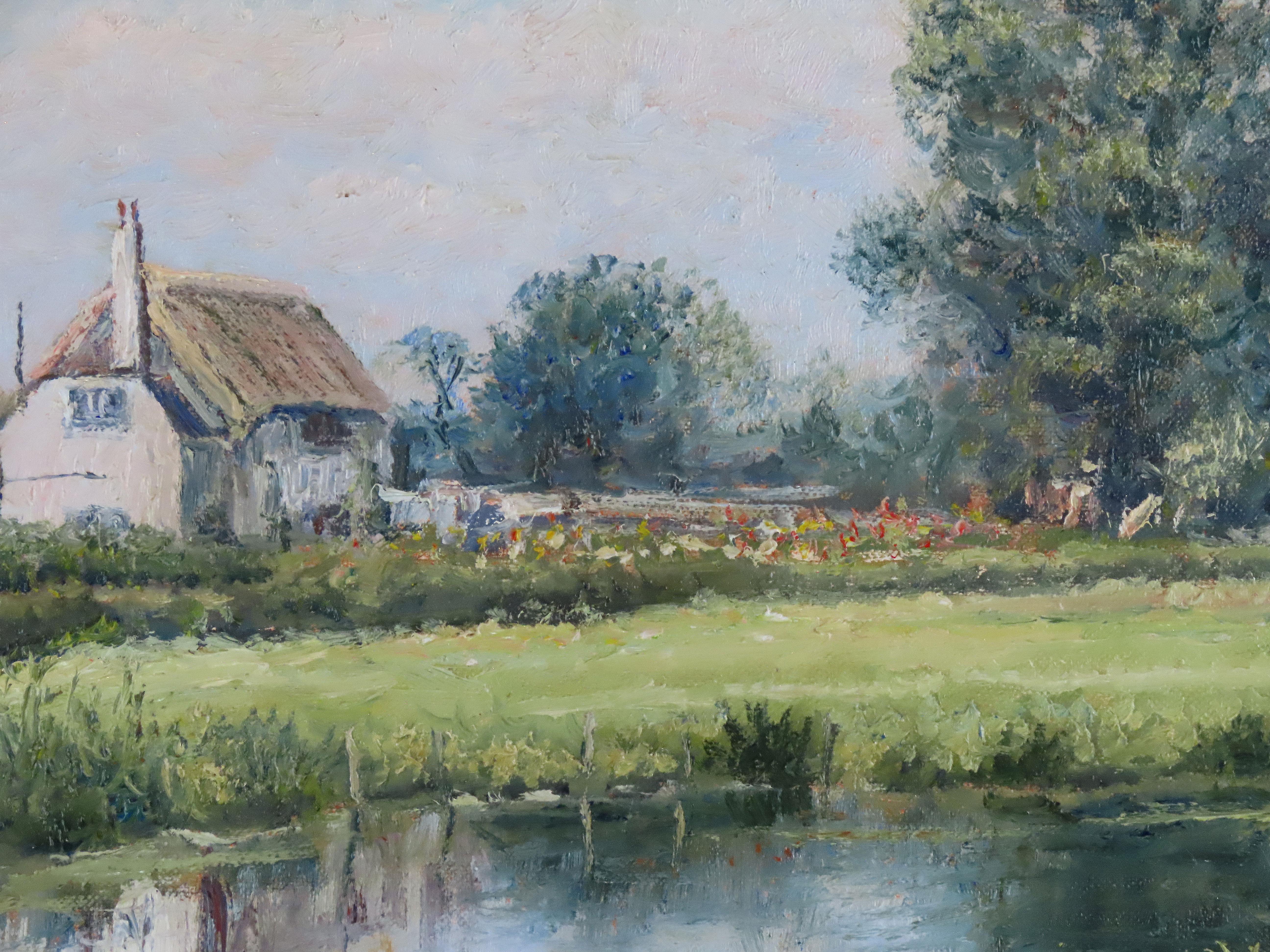 Original Oil on Canvas, Mervyn Goode. 