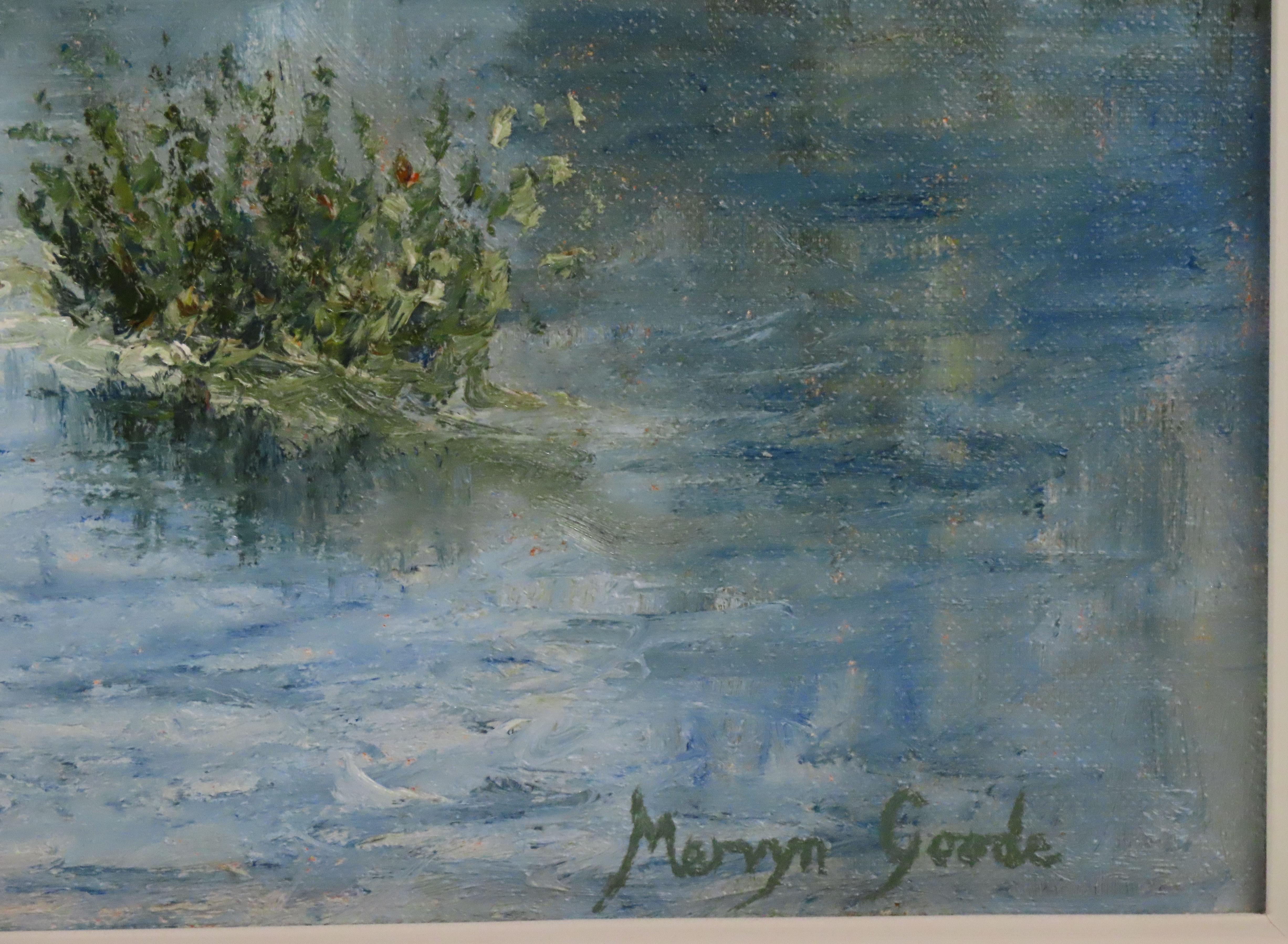 Original Oil on Canvas, Mervyn Goode. 
