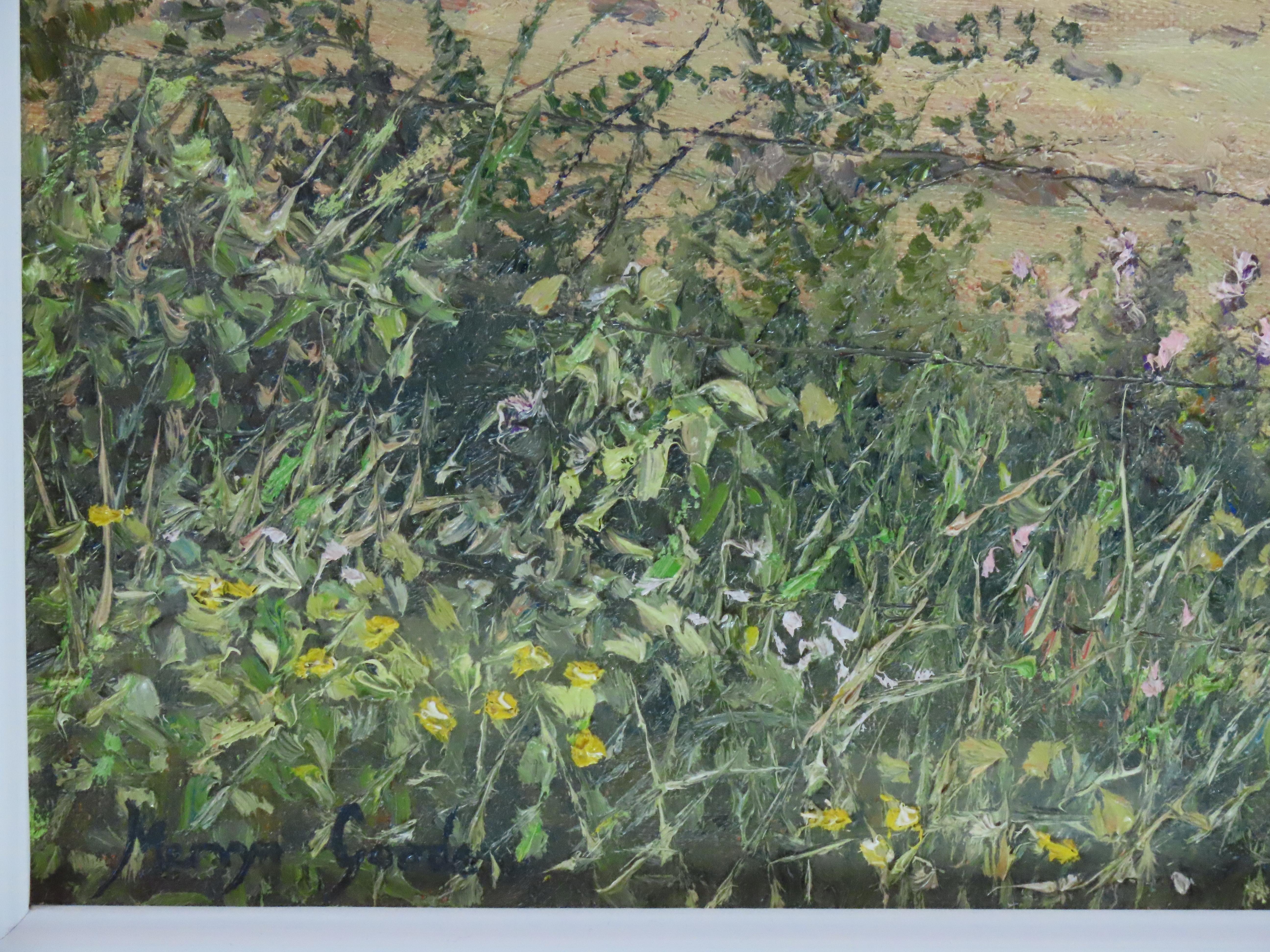 Olio originale su tela, MERVYN GOODE, 