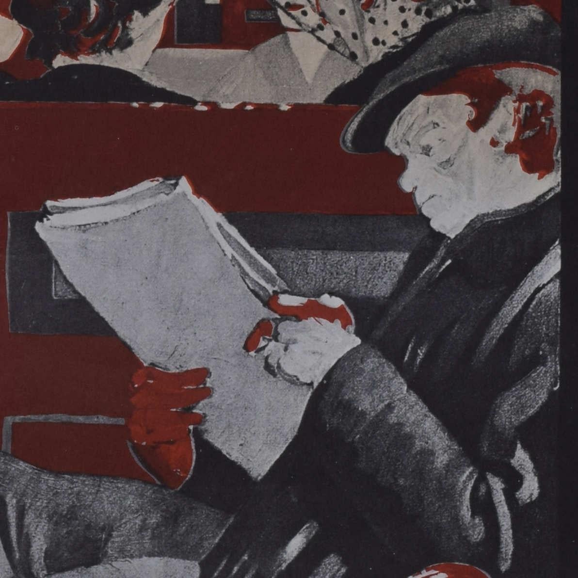 Poster dei trasporti di Londra, poster originale d'epoca di Mervyn Laurence in vendita 3