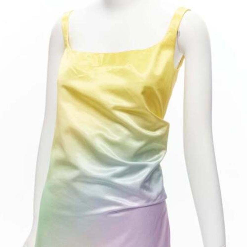 MERYLL ROGGE 2021 Runway pastel rainbow ombre rainbow draped side dress FR36 S
Reference: BSHW/A00015
Brand: Meryll Rogge
Collection: 2021 - Runway
As seen on: Kathryn Gallagher
Material: Cotton, Blend
Color: Multicolour
Pattern: Solid
Closure: