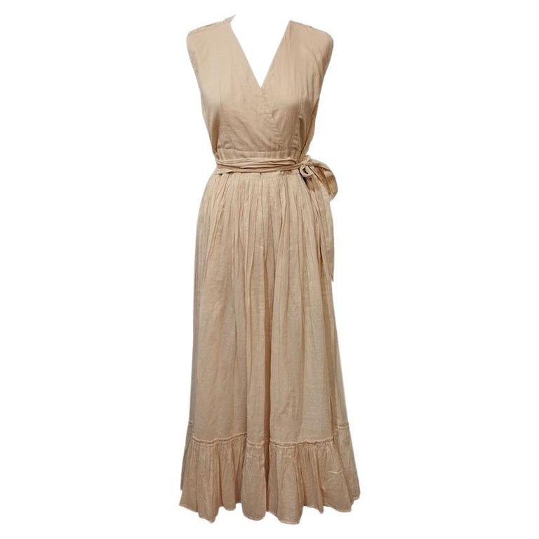 Mes Demoiselles Linen dress size 40 For Sale at 1stDibs