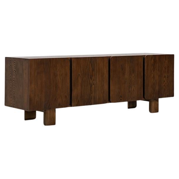 Mesa 70" Media Cabinet - minimalist, organic modern, and handcrafted For Sale